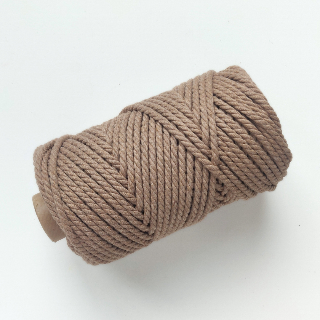 Corda in cotone twisted da 4 mm