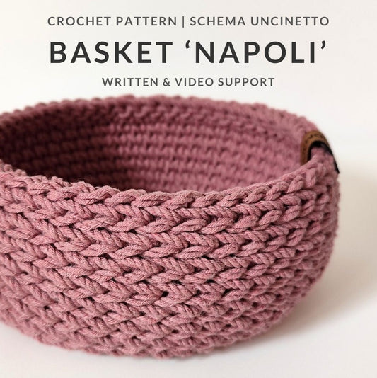 Schema Cestino all'Uncinetto - PDF - ITALIANO