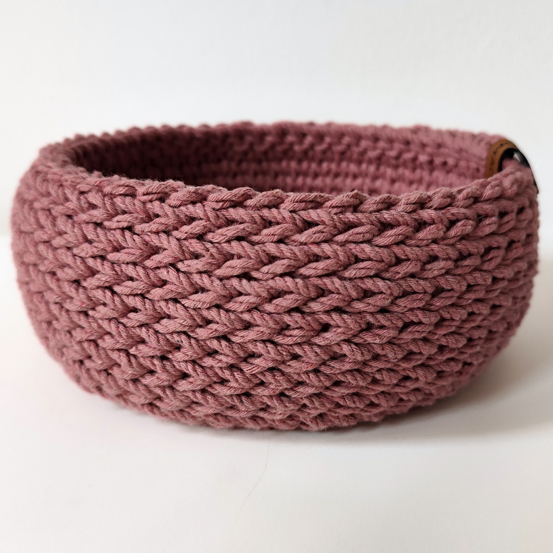 Crochet Pattern - PDF Download - Basket Napoli ENGLISH | ITALIAN