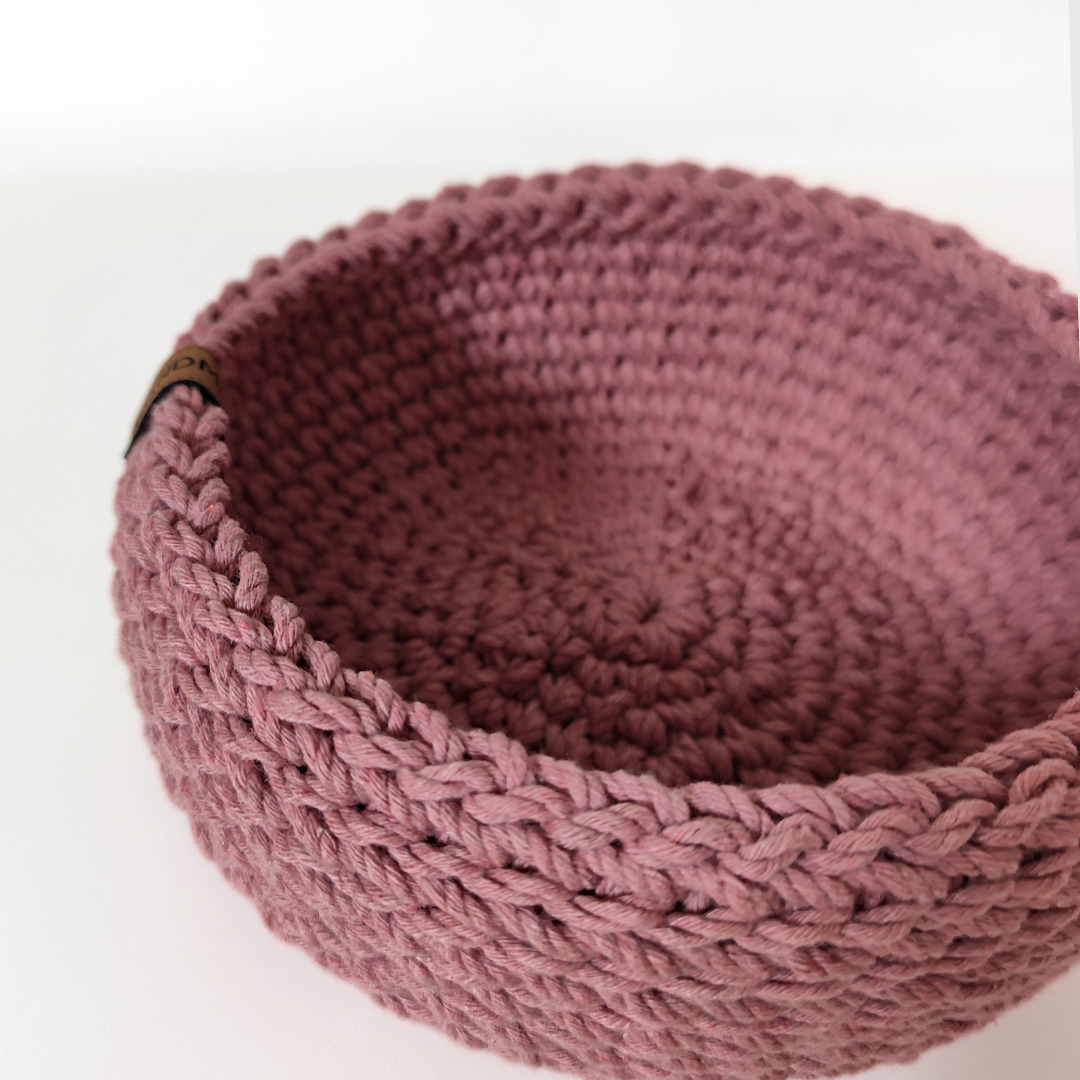 Crochet Pattern - PDF Download - Basket Napoli ENGLISH | ITALIAN