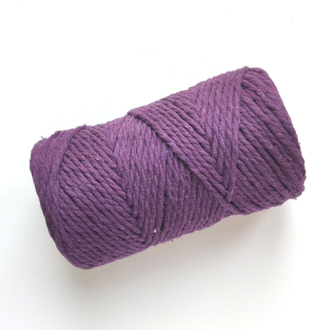 Corda Twisted da 4mm in Cotone Riciclato