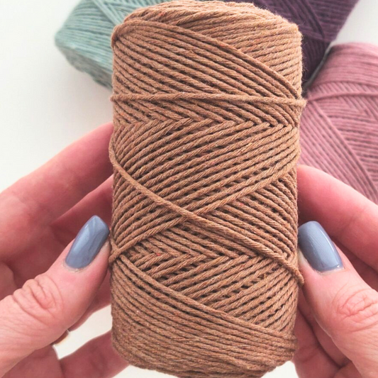 1.5mm corda di cotone in vari colori