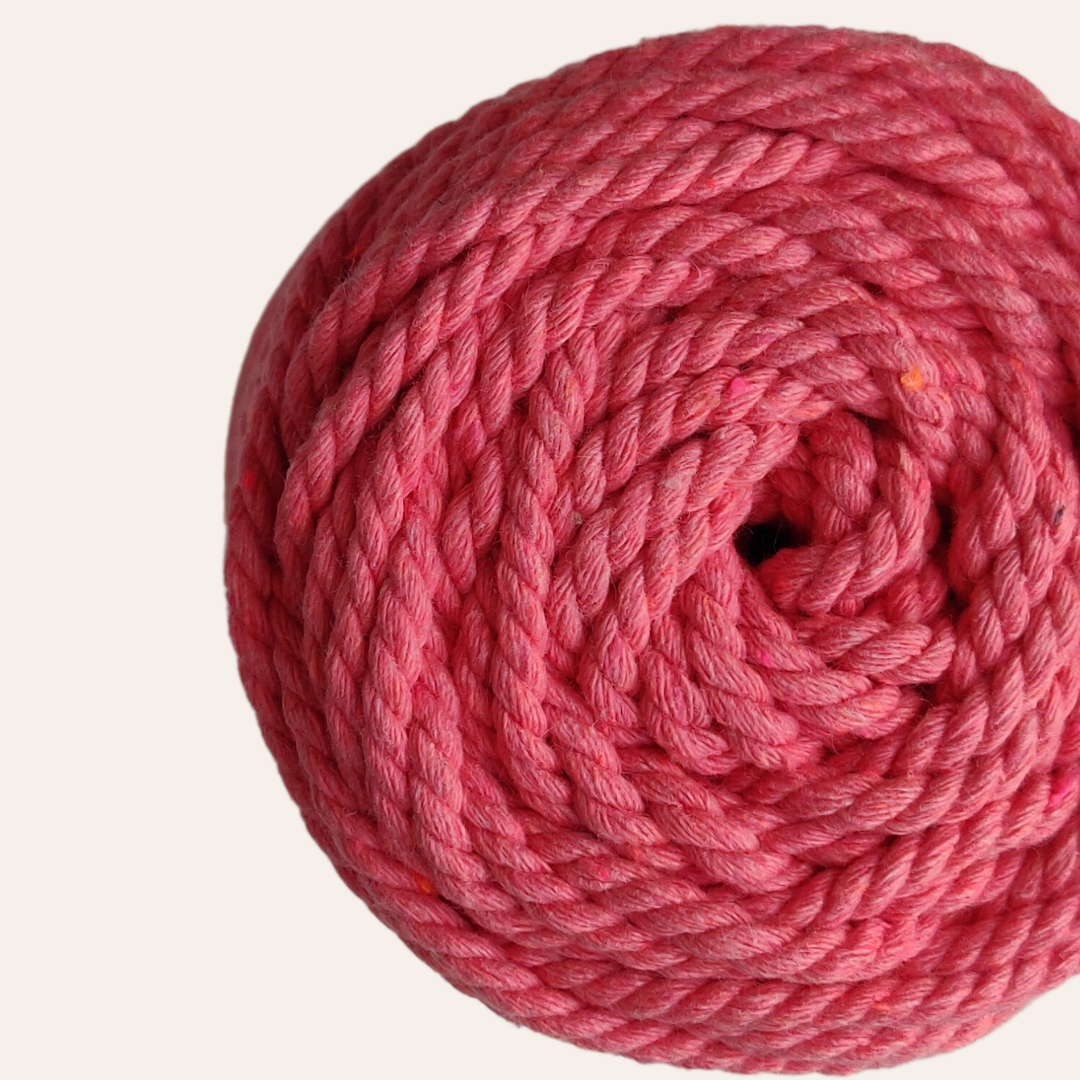 Corda twisted in cotone a 3 capi | 3 mm