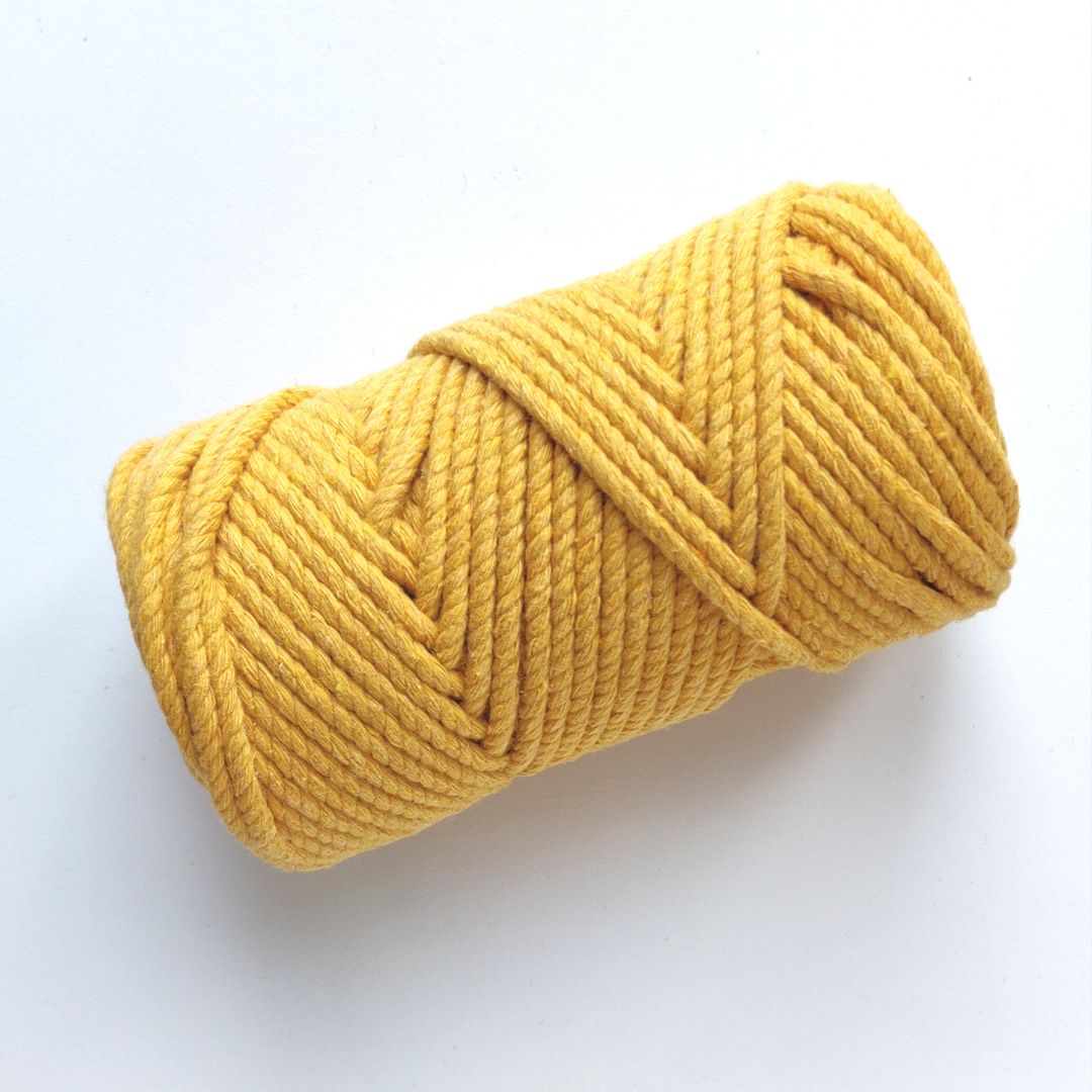 Corda Twisted da 4mm in Cotone Riciclato