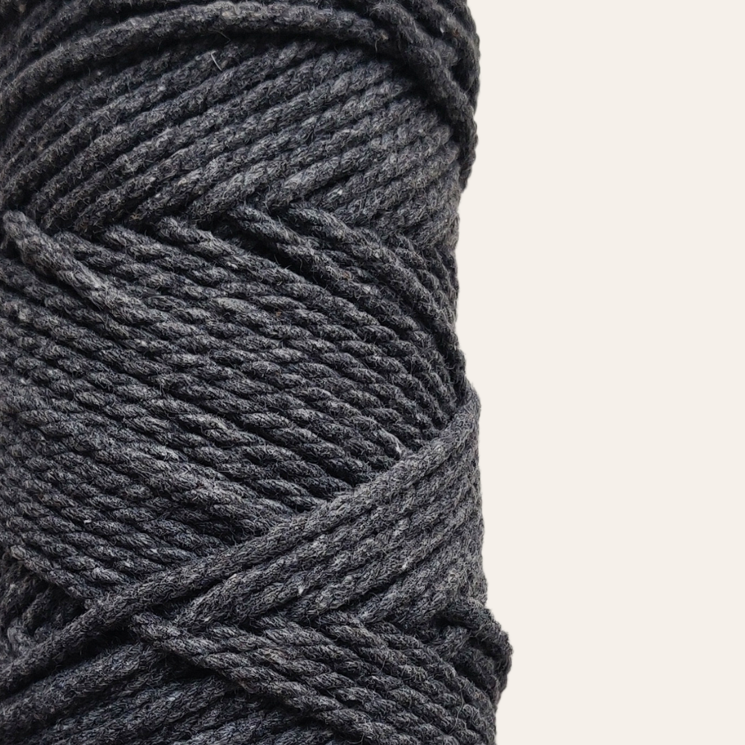 Corda twisted in cotone a 3 capi | 3 mm