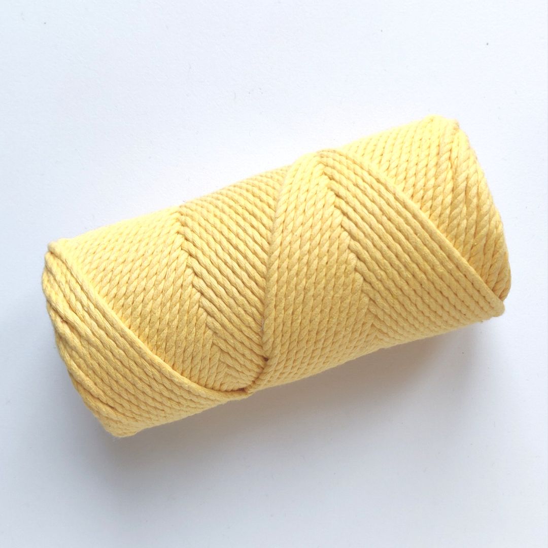 Corda Twisted da 4mm in Cotone Riciclato