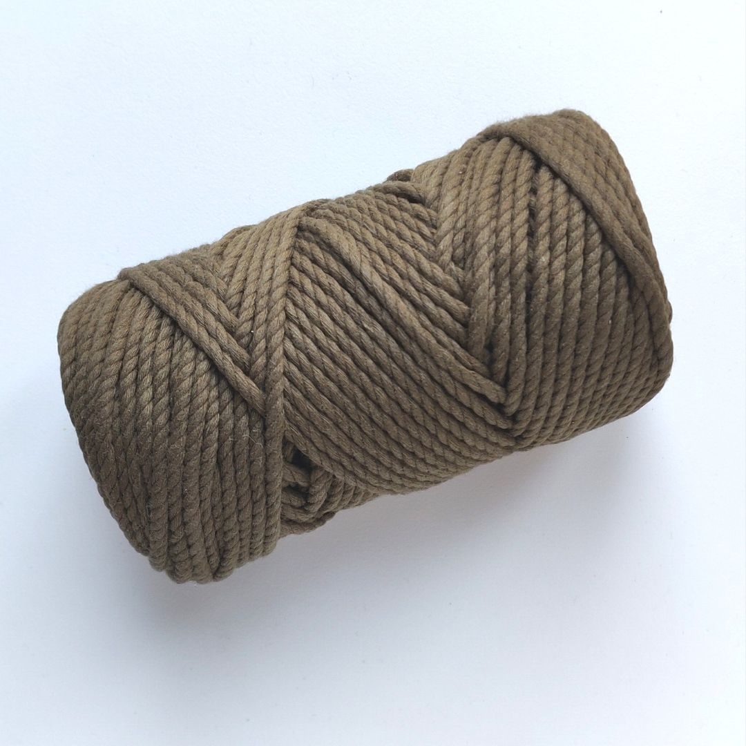 Corda Twisted da 4mm in Cotone Riciclato