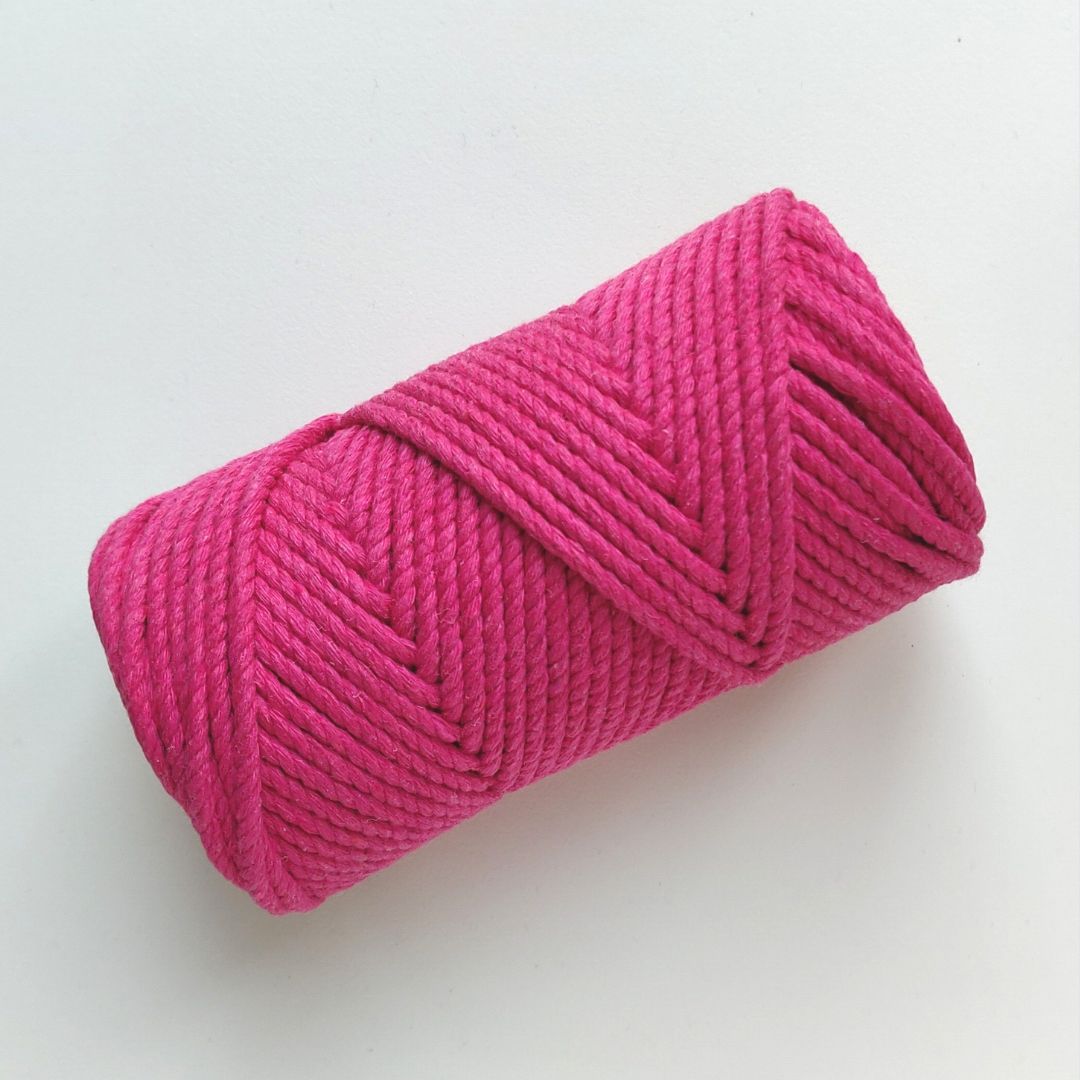 Corda Twisted da 4mm in Cotone Riciclato