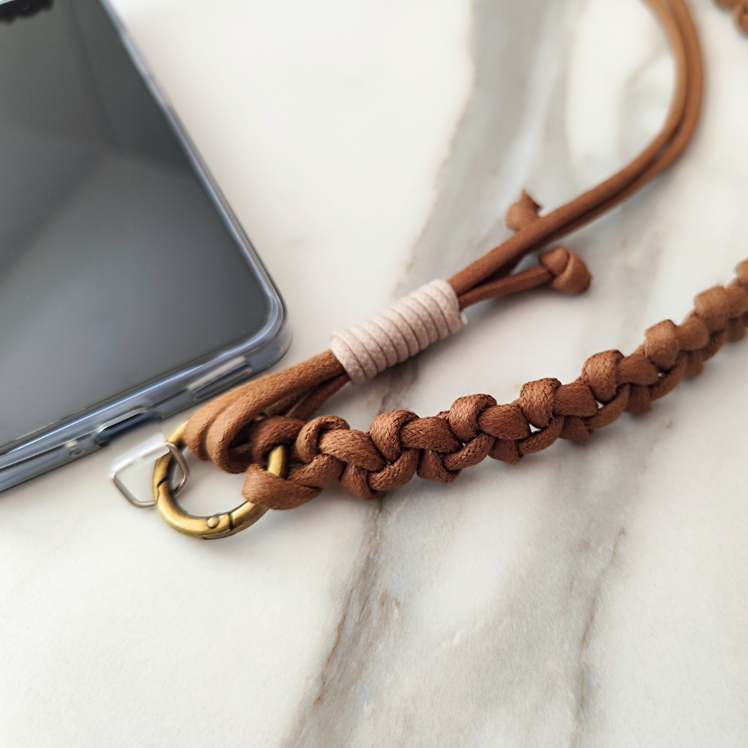 Macrame Cell Phone Strap