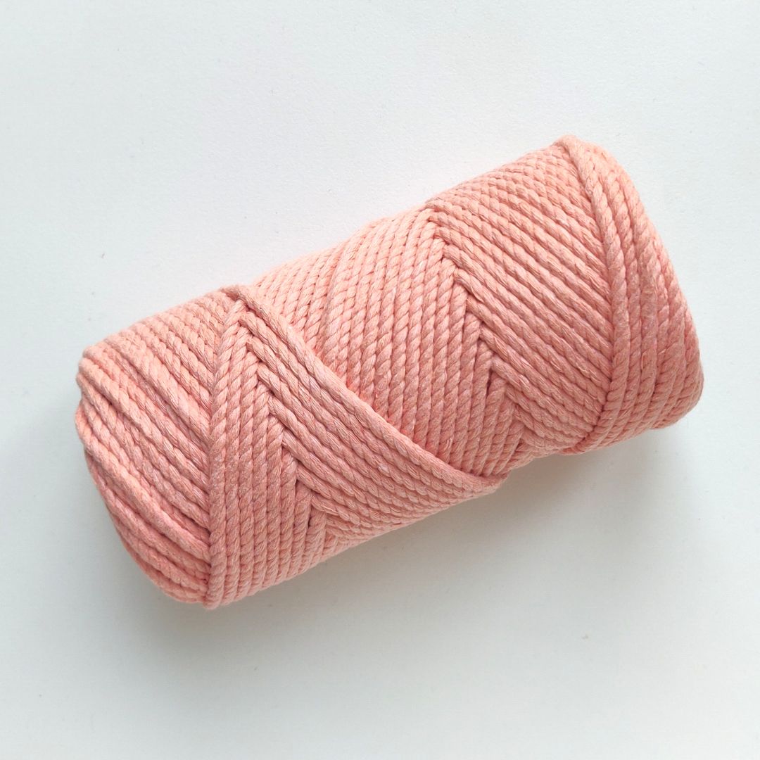 Corda Twisted da 4mm in Cotone Riciclato