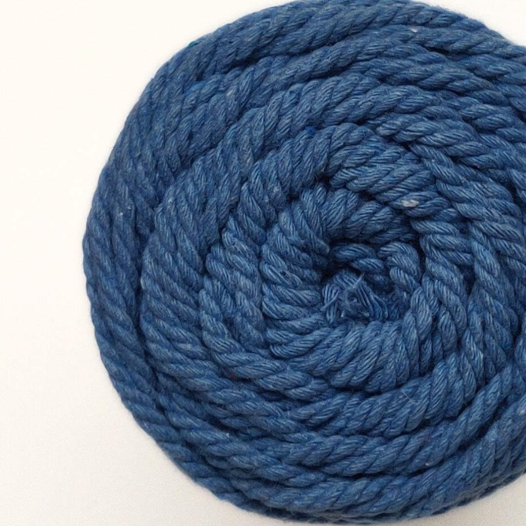 Corda twisted in cotone a 3 capi | 3 mm