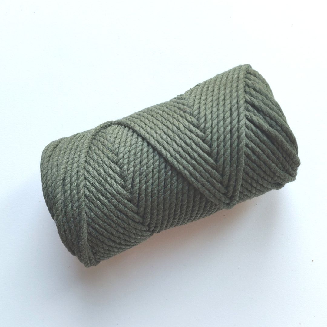 Corda Twisted da 4mm in Cotone Riciclato