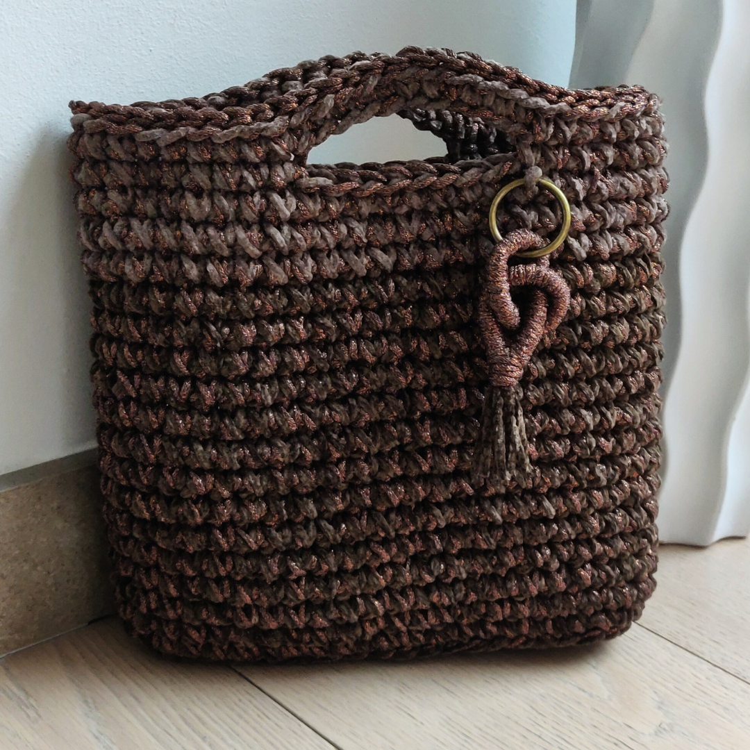 Crochet Bag "Garda Medium" Pattern - PDF Download - ENGLISH | ITALIANO