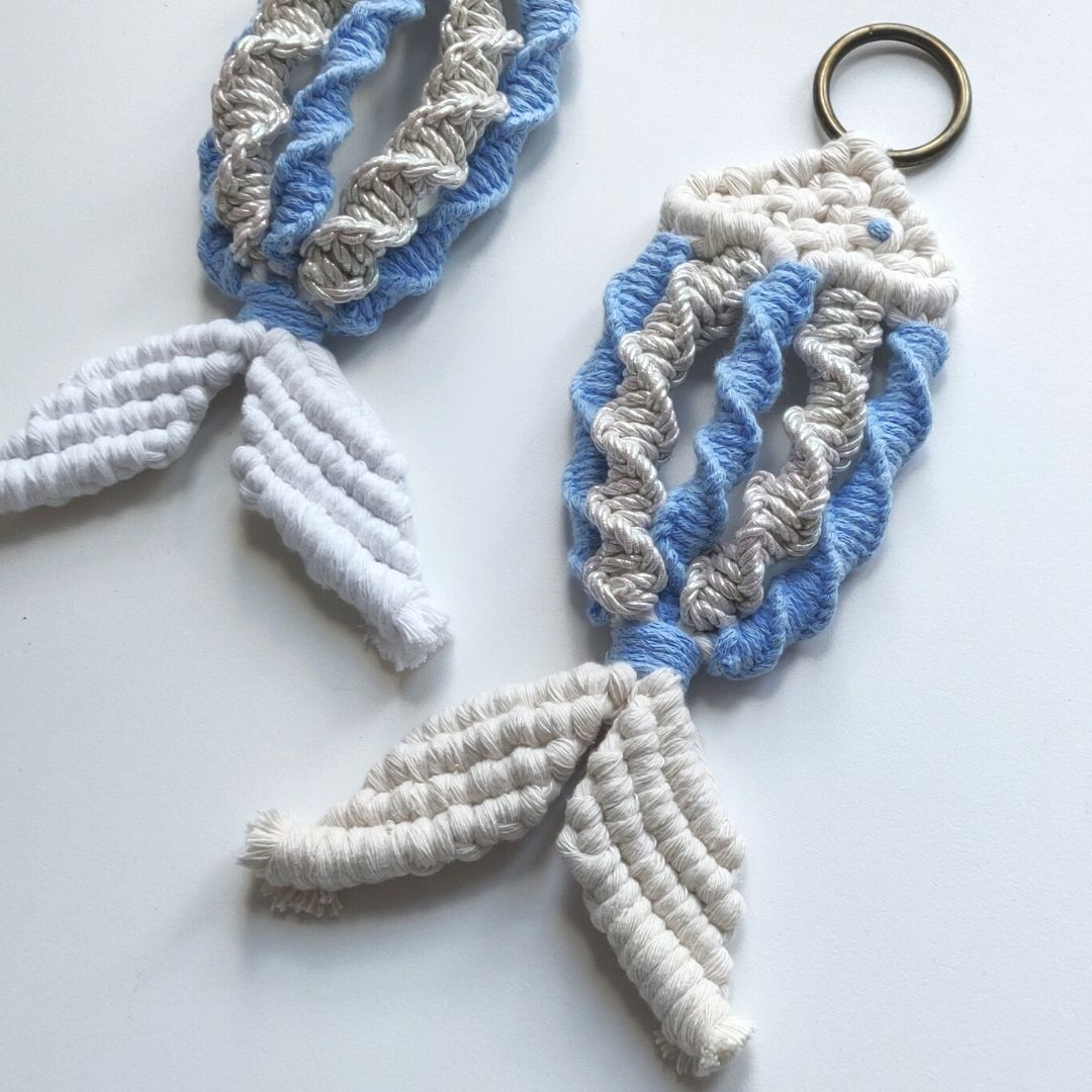 Macrame Fish Pattern - PDF Download - ENGLISH