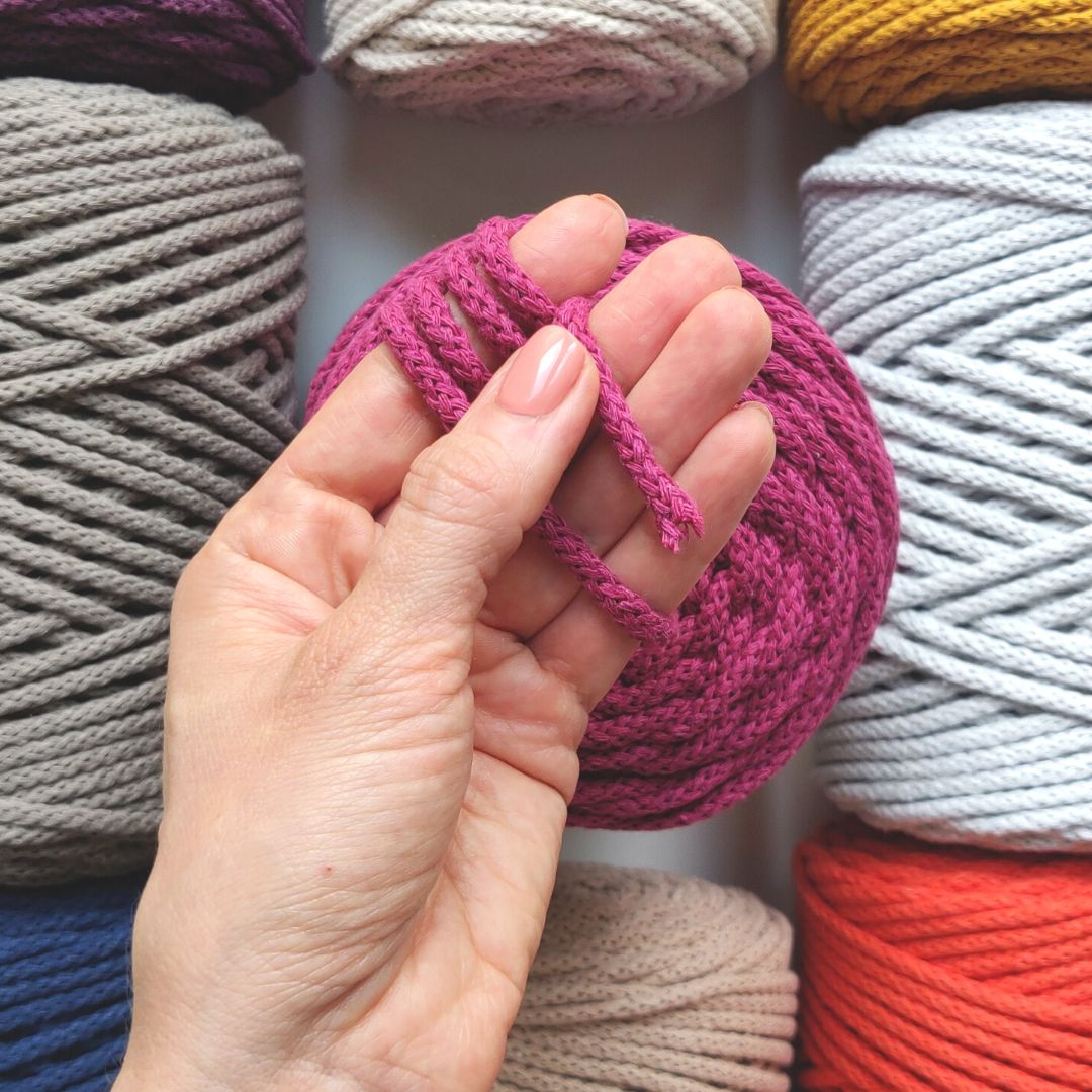 Corda intrecciata braided da 5 mm senza anima | 100 metri