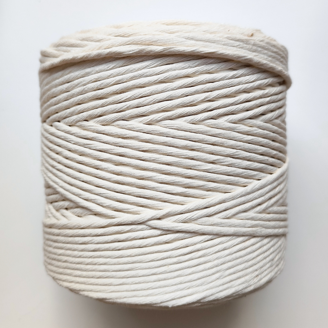 Corda di cotone a torsione singola da 4mm - MEGA BOBINA | 440 metri