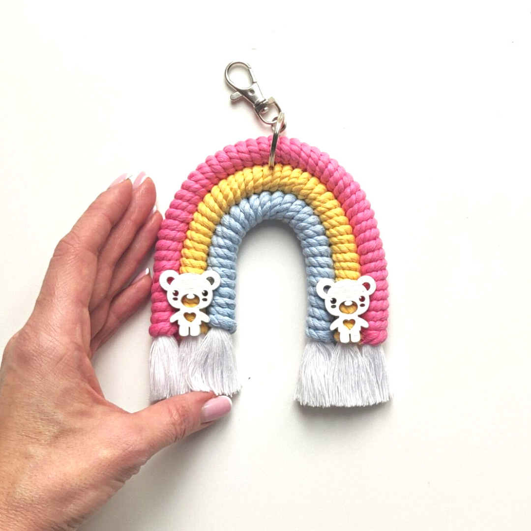 Macrame DIY Rainbow Pattern - PDF Download - ENGLISH | ITALIANO