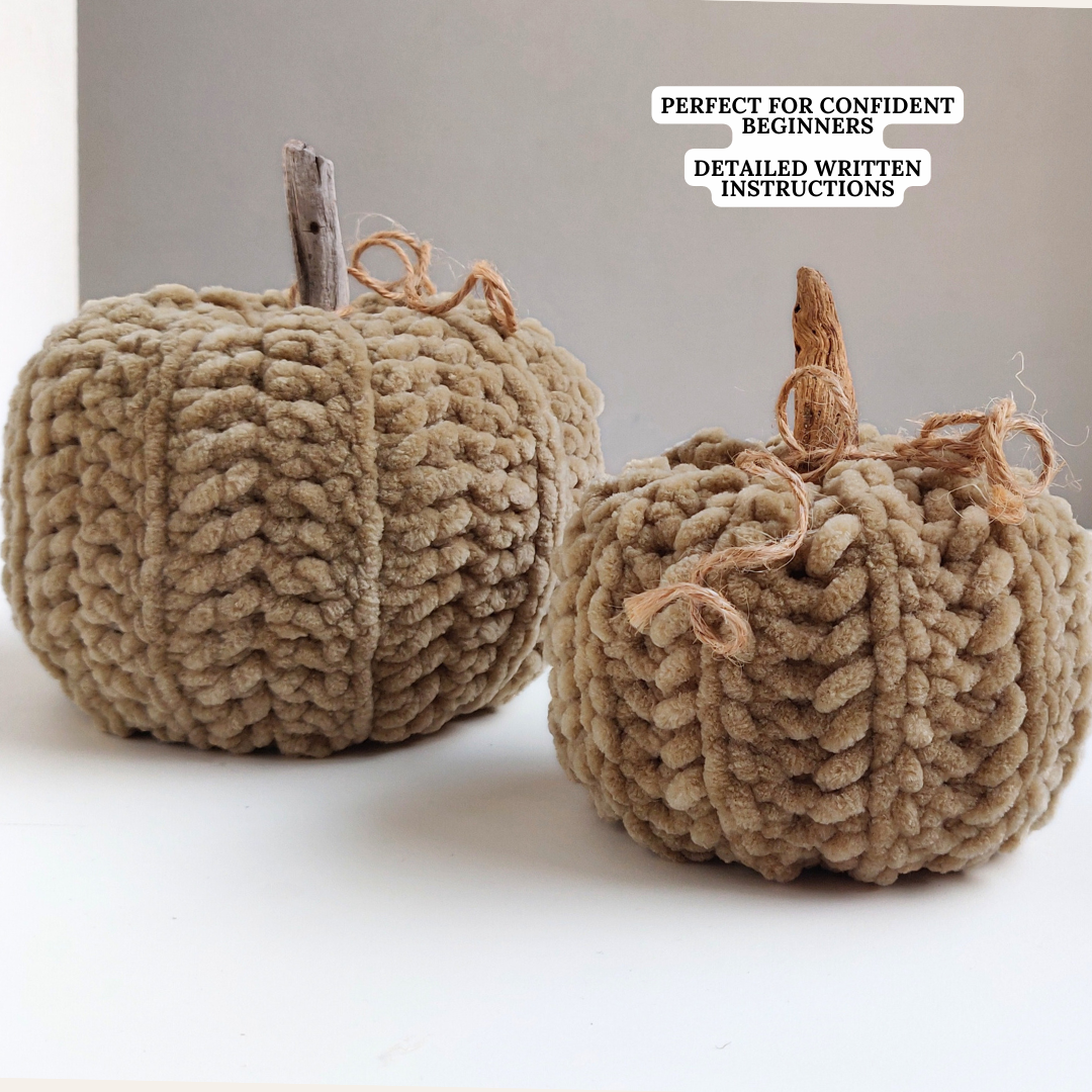Crochet Pumpkin PATTERN - ENGLISH