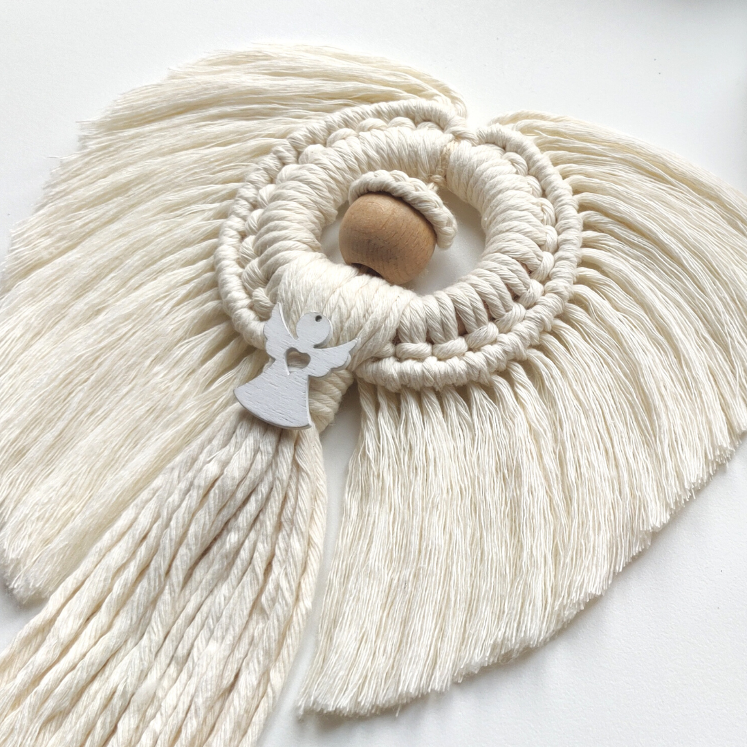 Macrame Mini Angel Pattern - PDF Download - ENGLISH