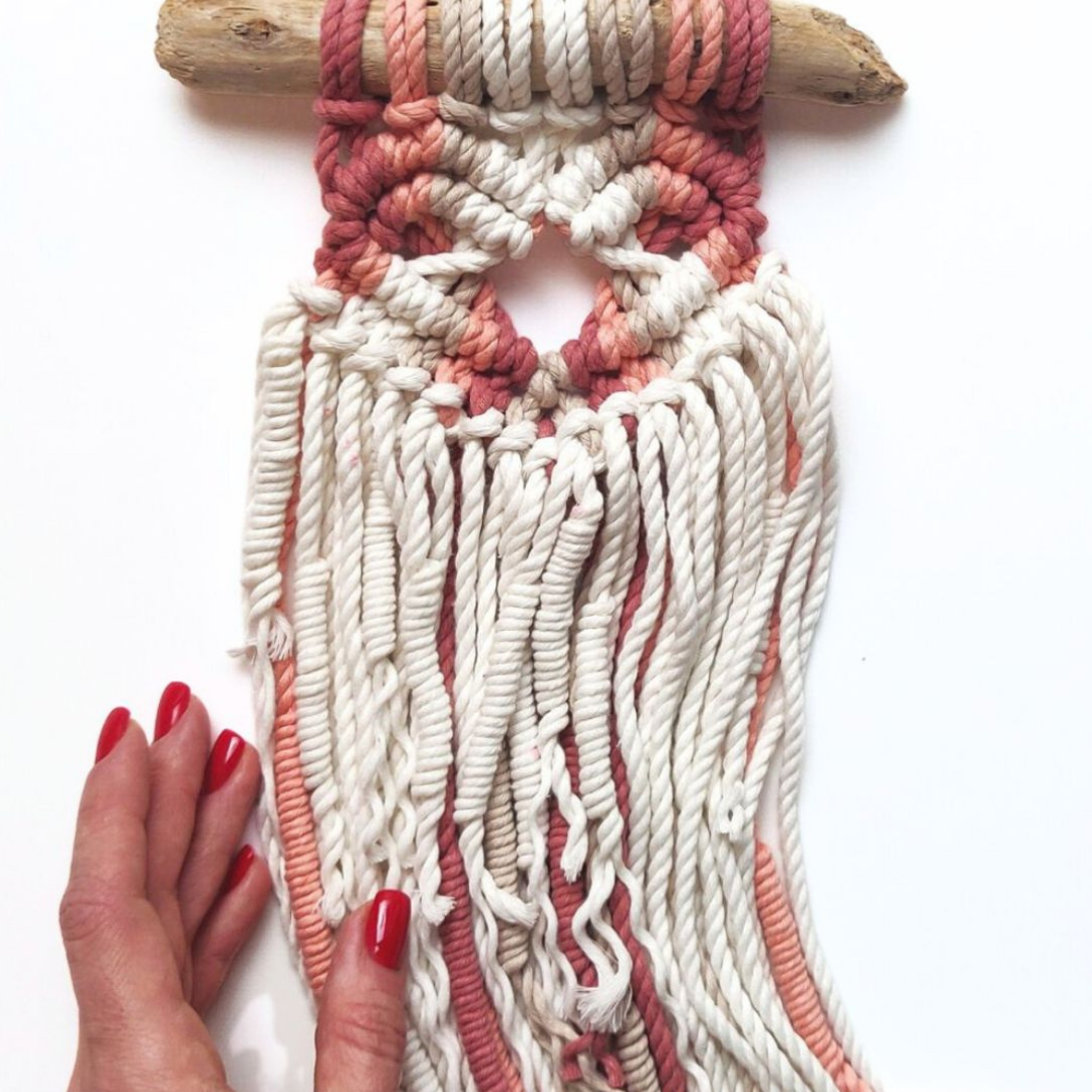 Macrame Heart Pattern - PDF Download - ENGLISH