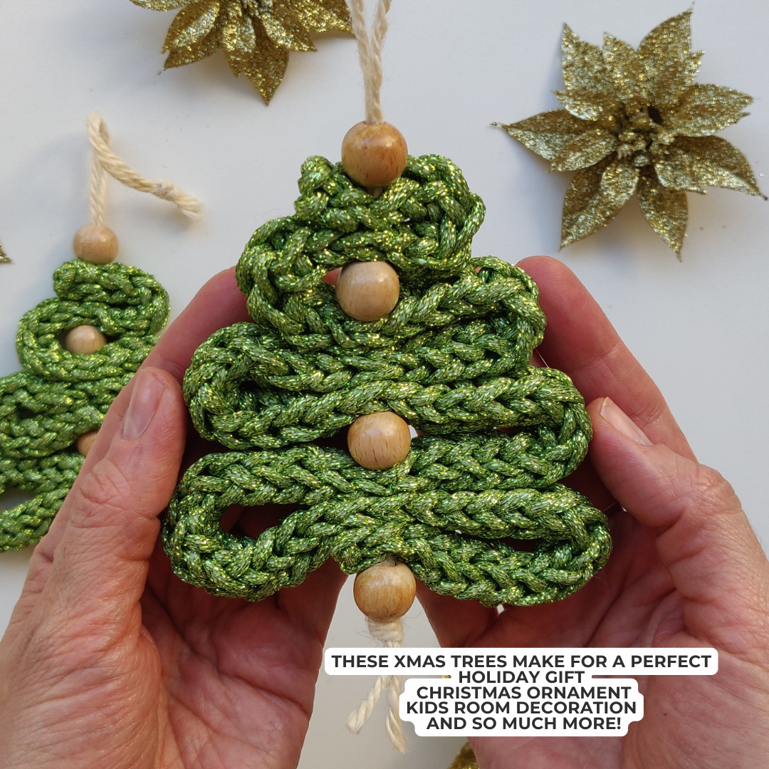 Crochet Christmas Tree Pattern - PDF Download - ENGLISH