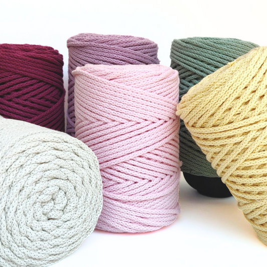 Corda intrecciata braided da 5 mm senza anima | 100 metri