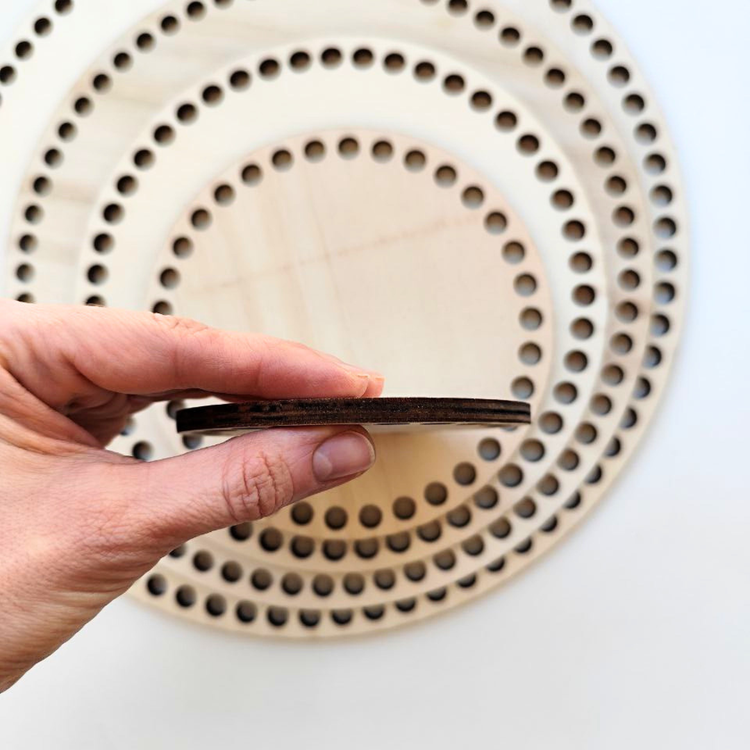 Wooden Bases for Baskets