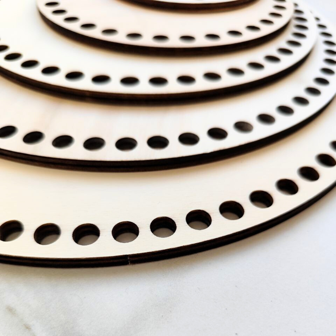 Wooden Bases for Baskets