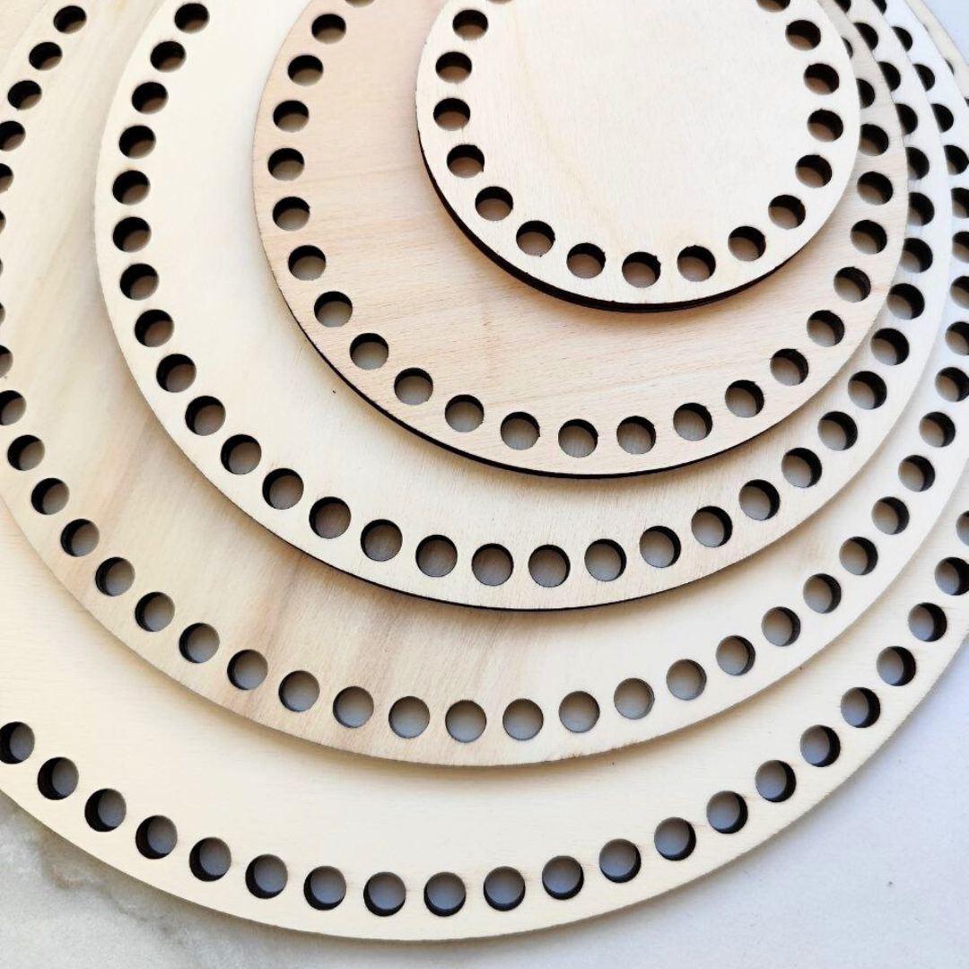 Wooden Bases for Baskets