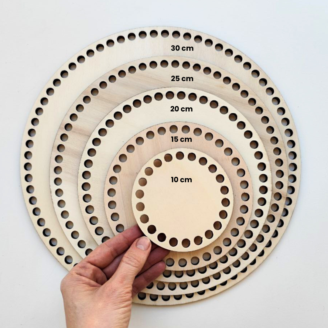 Wooden Bases for Baskets