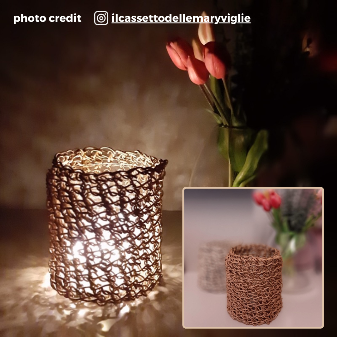 Waxed Cord | White Cloud & Green Ivy 2.5mm, 3.5 mm