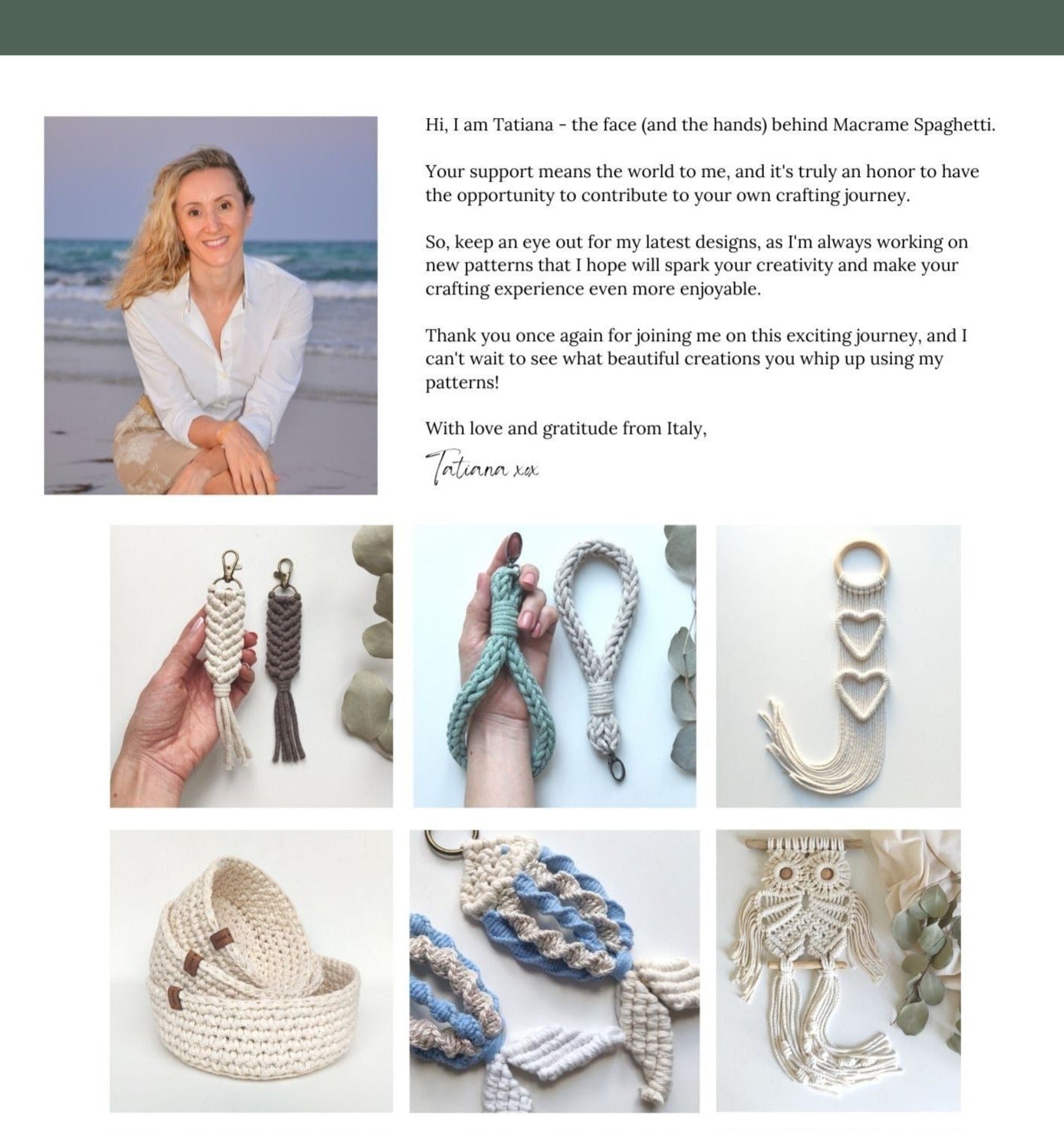 Macrame Pattern BUNDLE Snowflakes - PDF Download - ENGLISH