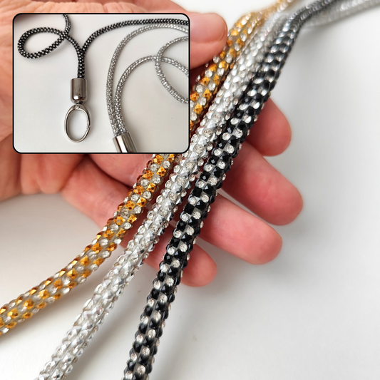 Rhinestone Rope 7mm