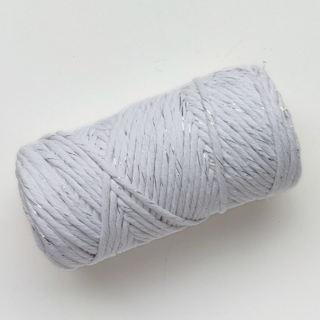 3mm Cotton Metallic Single Twist String