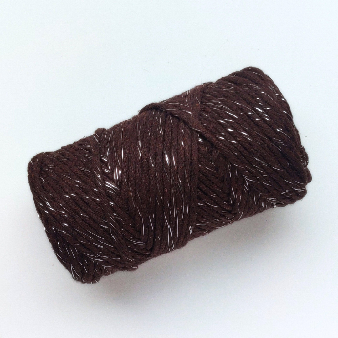 3mm Cotton Metallic Single Twist String