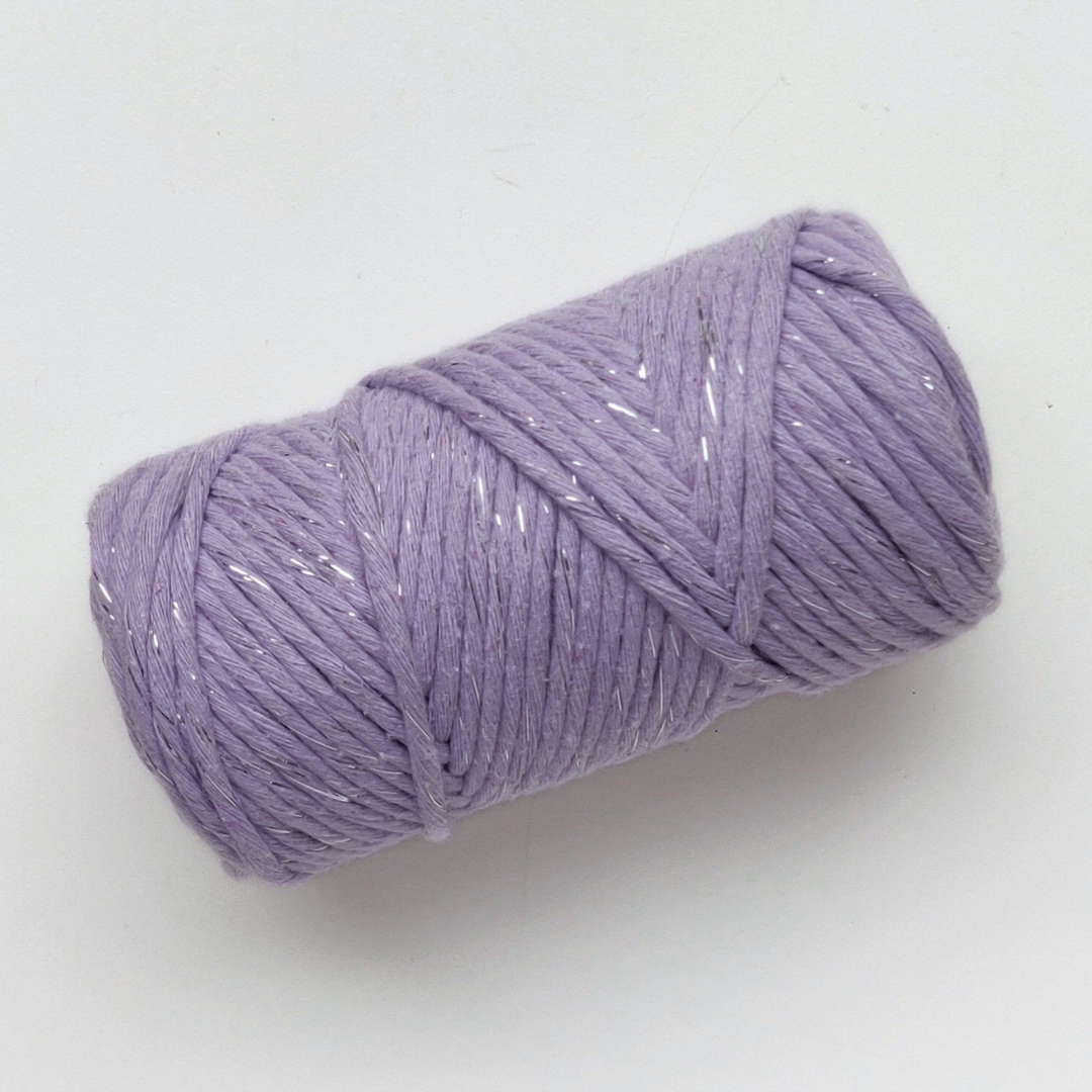3mm Cotton Metallic Single Twist String