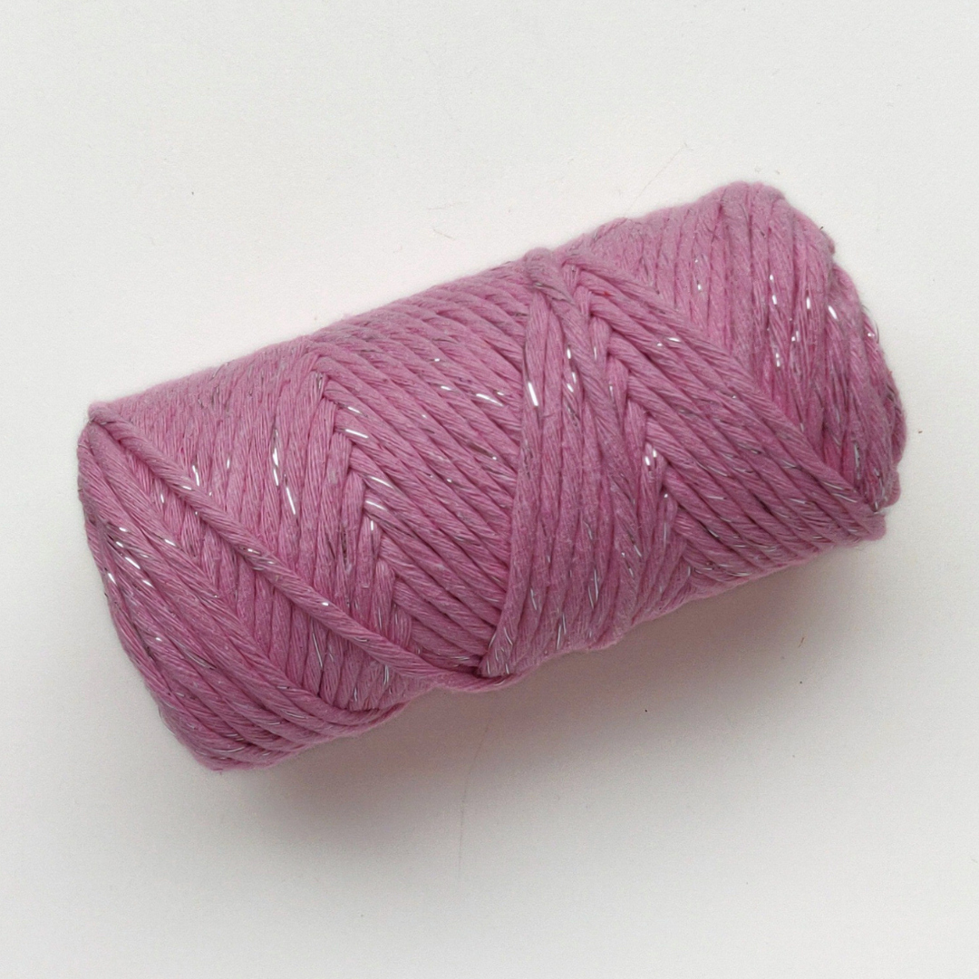 3mm Cotton Metallic Single Twist String