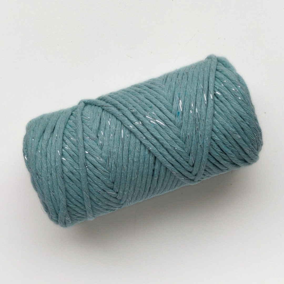 3mm Cotton Metallic Single Twist String