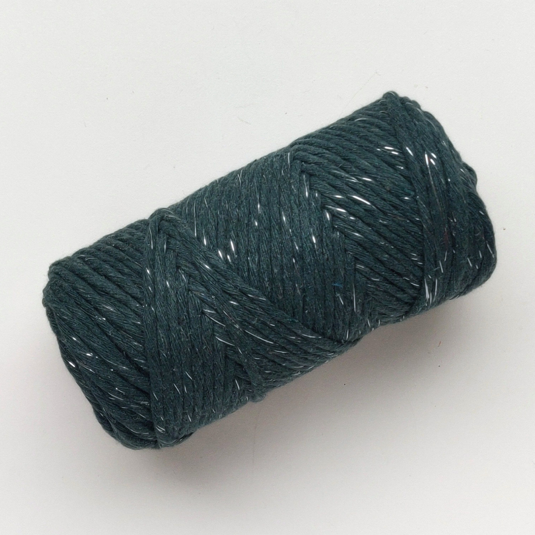 3mm Cotton Metallic Single Twist String