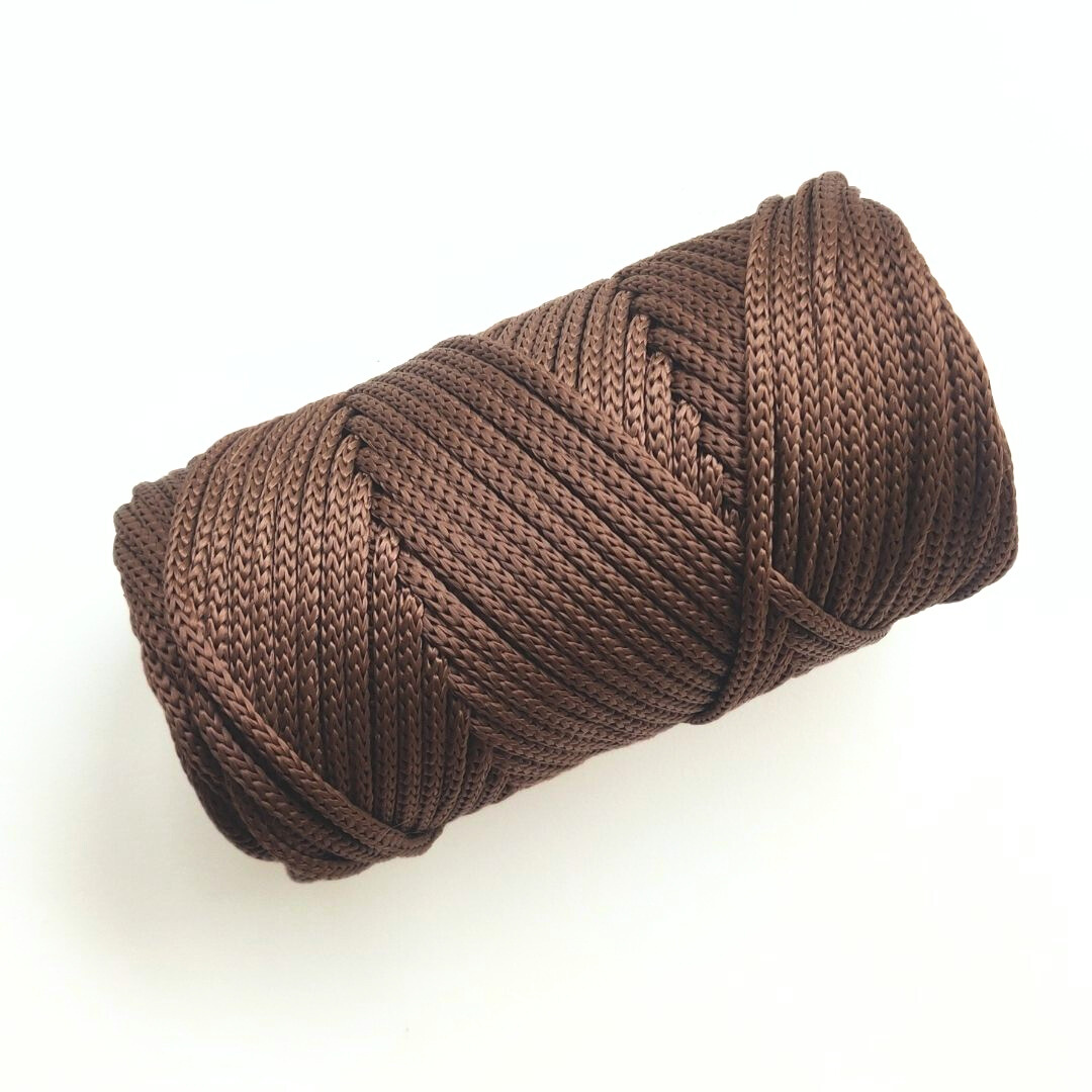 Corda in poliestere intrecciata da 4 mm