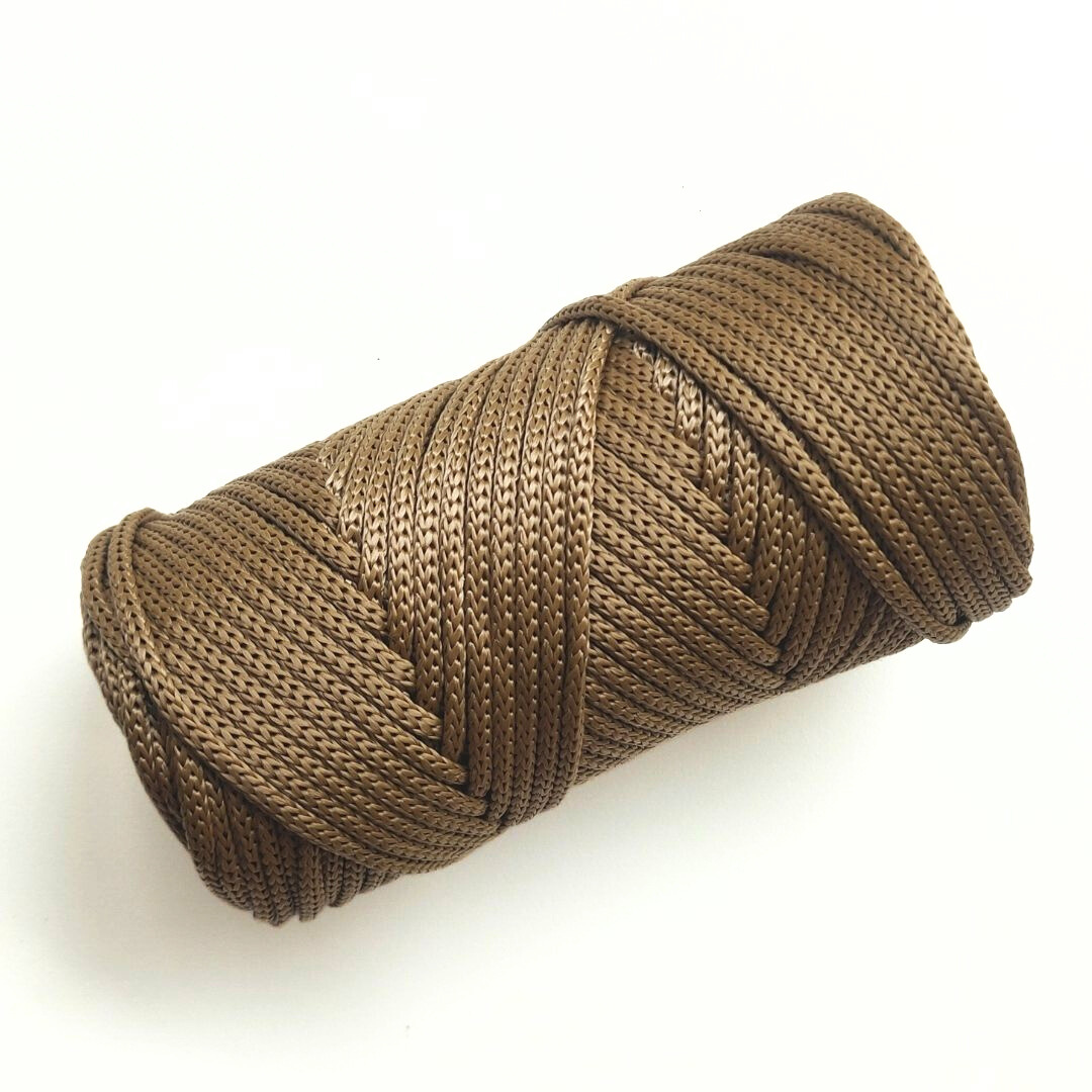 Corda in poliestere intrecciata da 4 mm