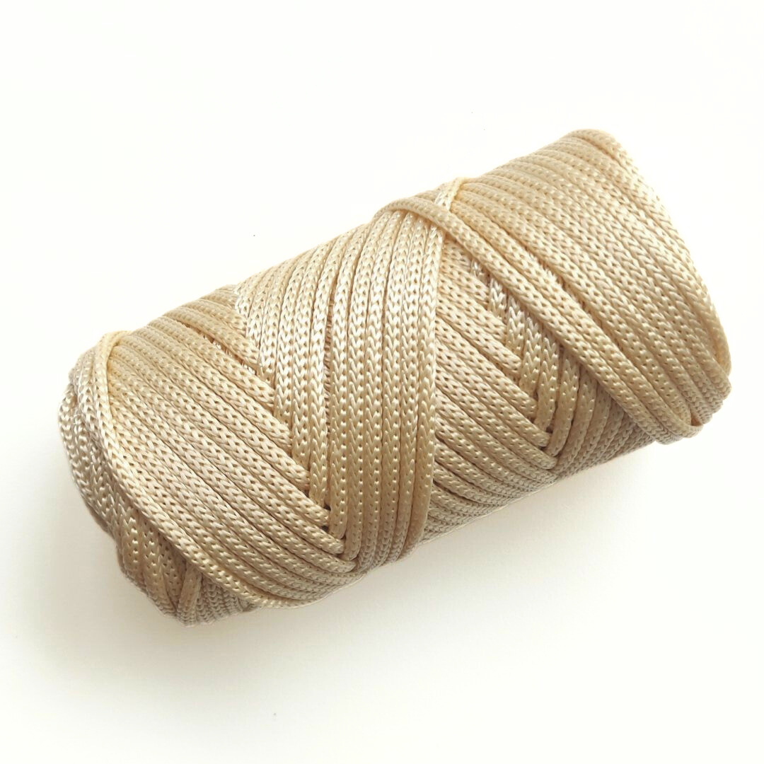 Corda in poliestere intrecciata da 4 mm