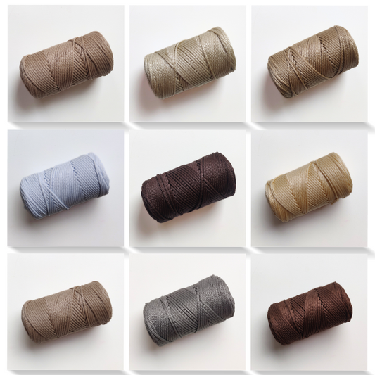 Toni della Terra | Cordocino in poliestere da 2 mm