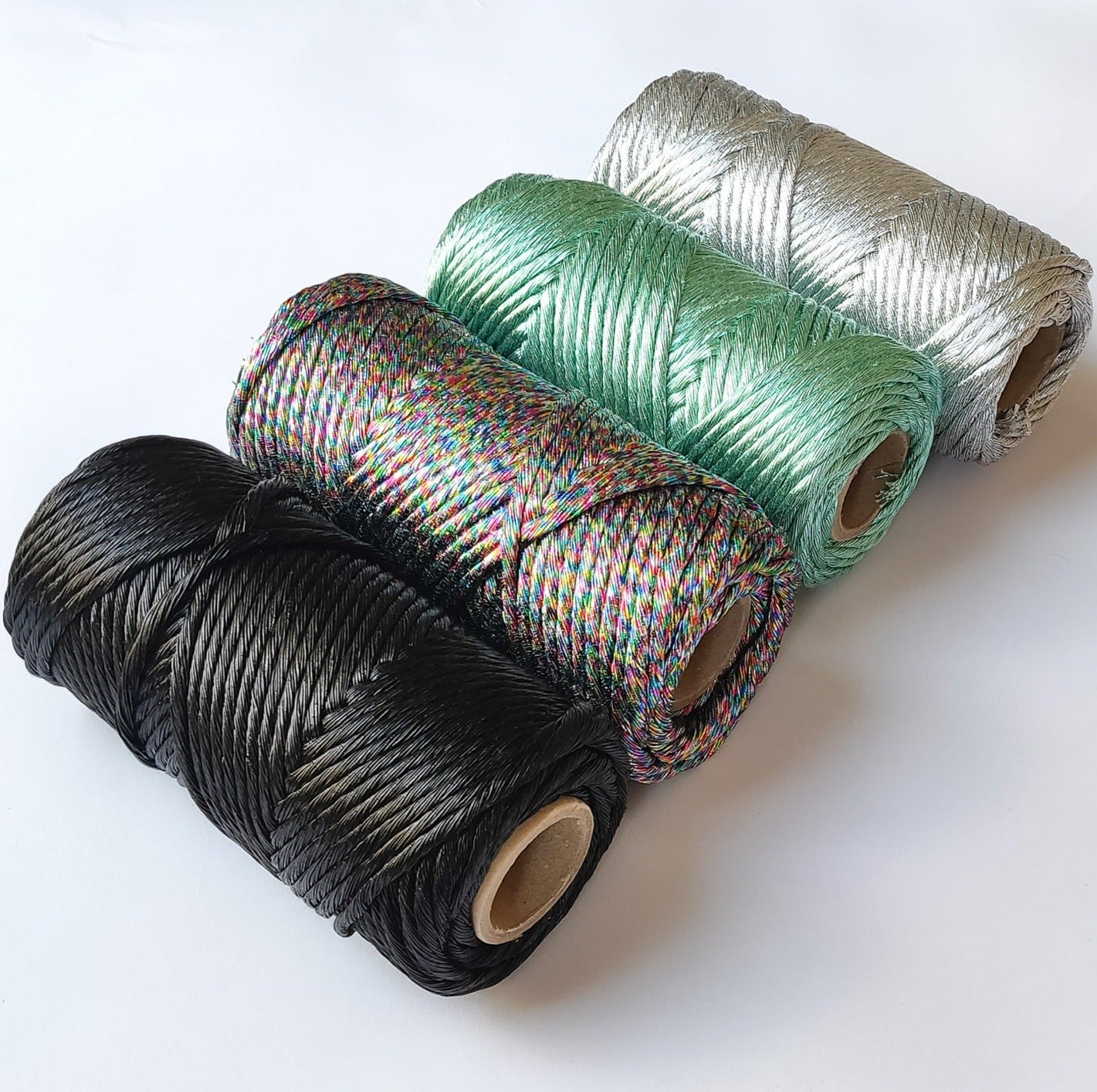 3mm Metallic Single Twisted Cord