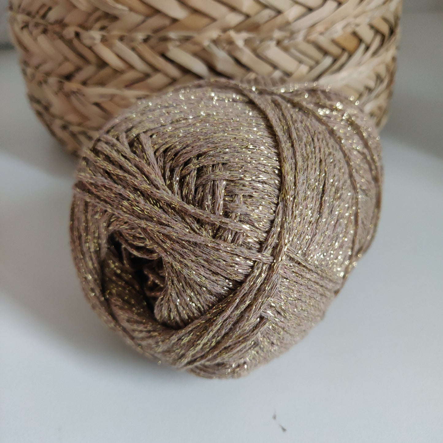 Filato 2mm, Cotone e Glitter