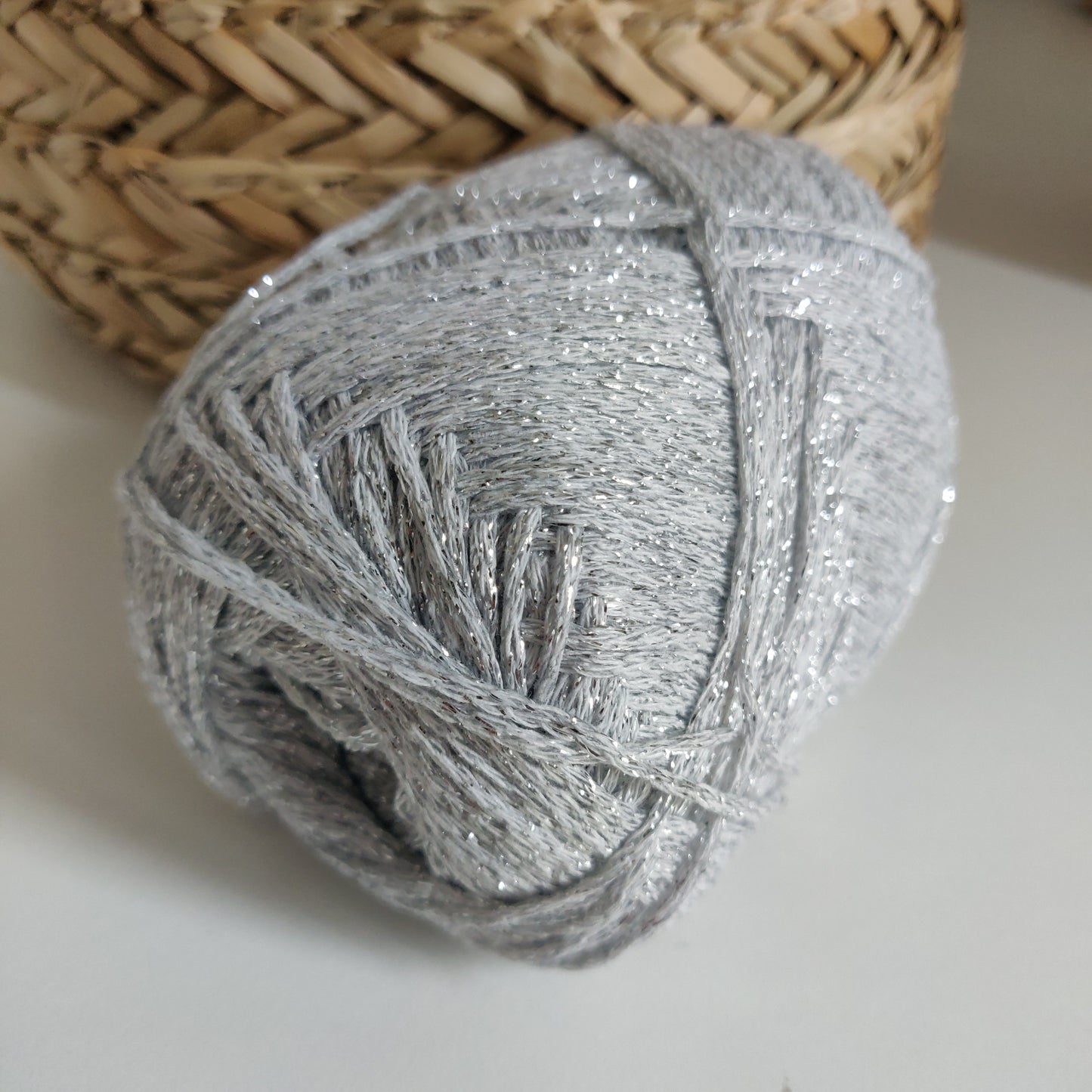 Filato 2mm, Cotone e Glitter