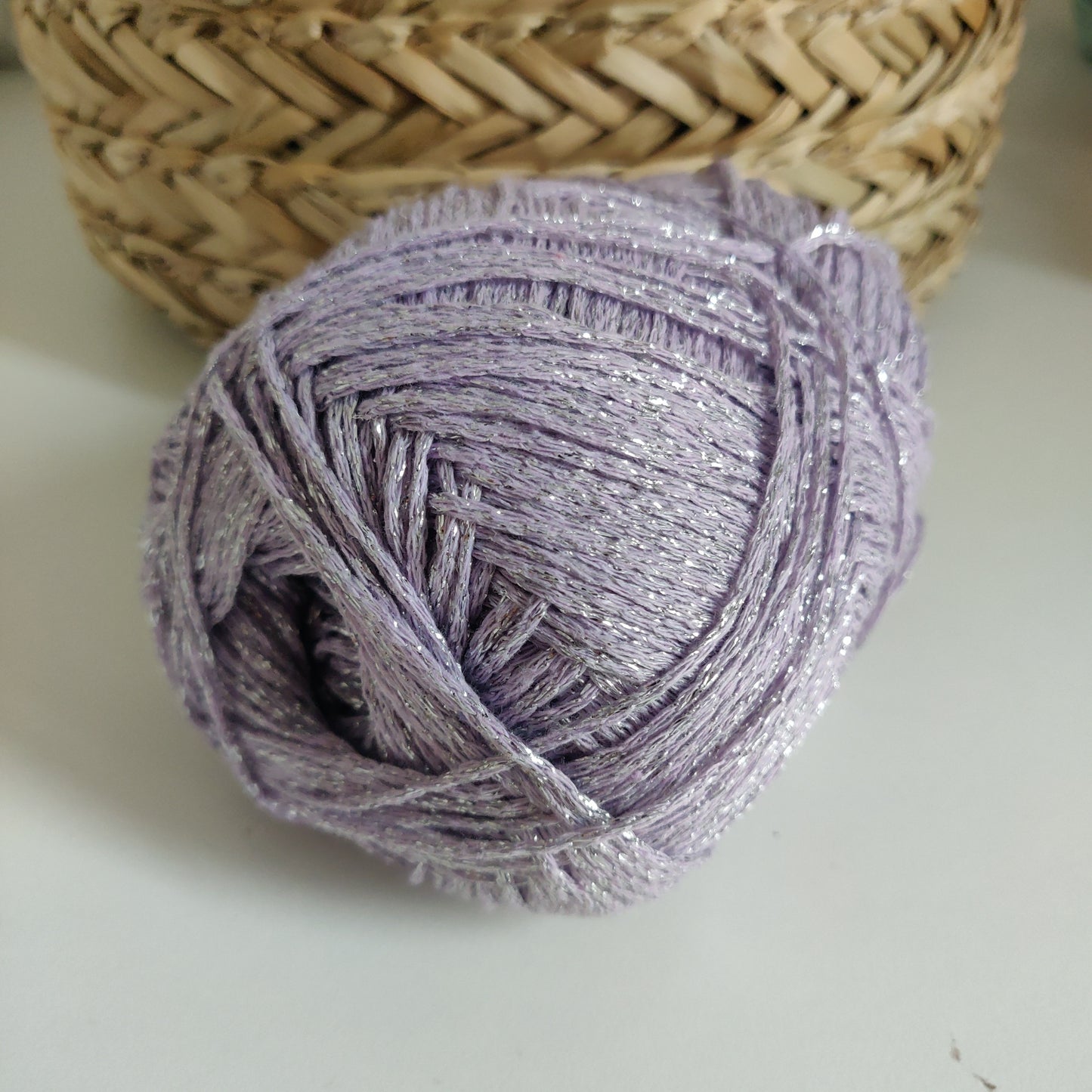 Filato 2mm, Cotone e Glitter