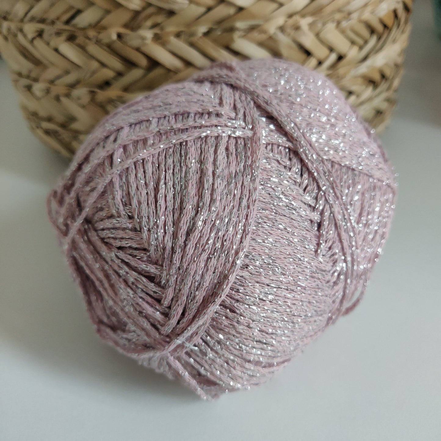 Filato 2mm, Cotone e Glitter