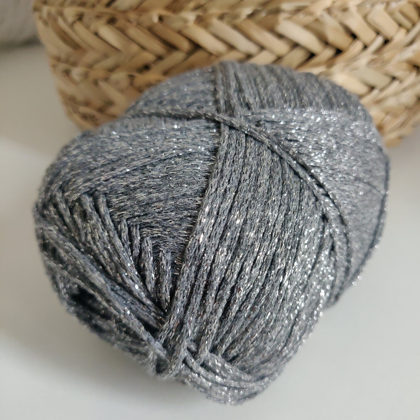 Filato 2mm, Cotone e Glitter