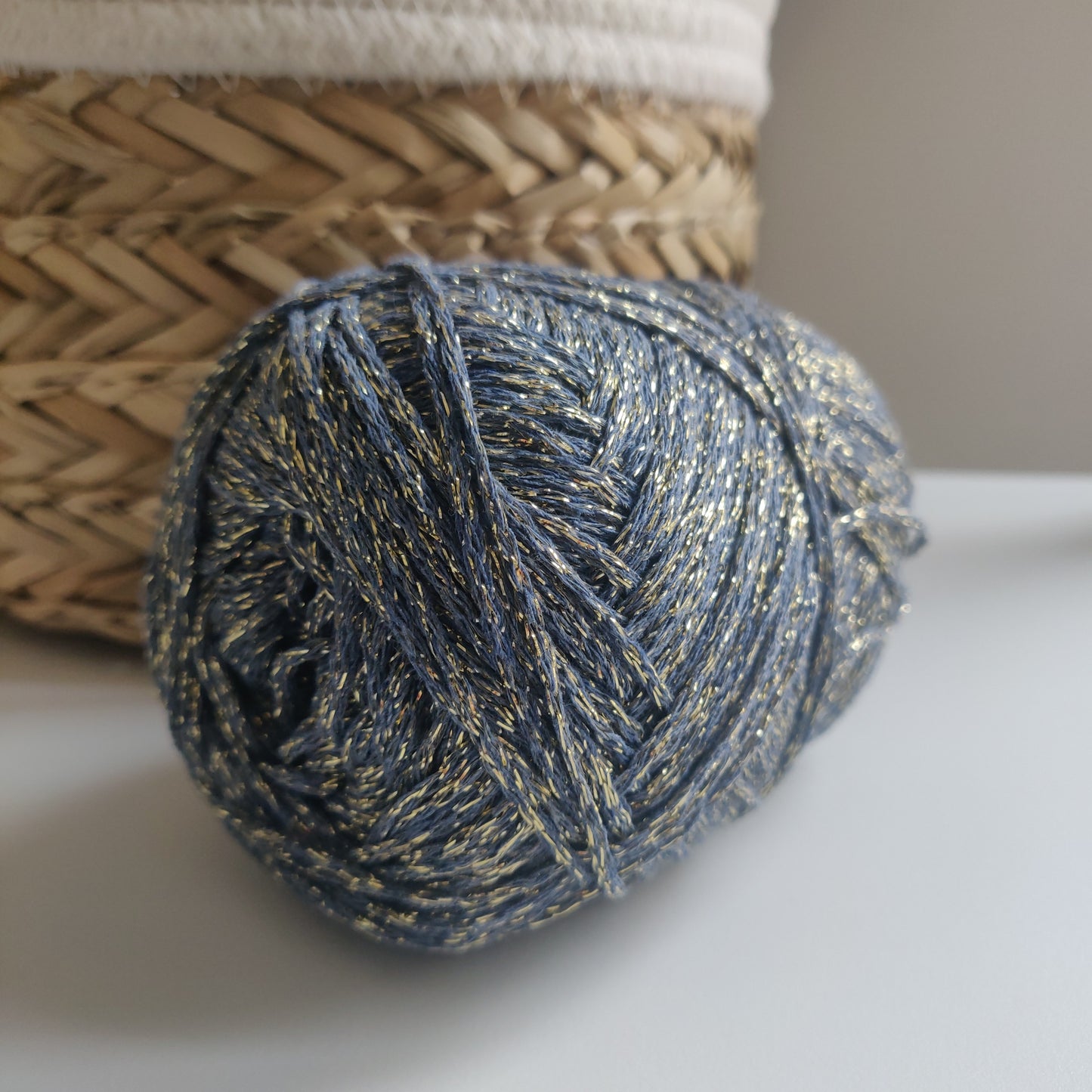 Filato 2mm, Cotone e Glitter